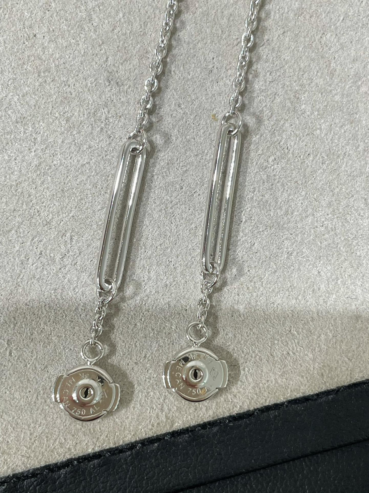 DIANA CHAINE CHAOS DIAMOND DROP EARRINGS