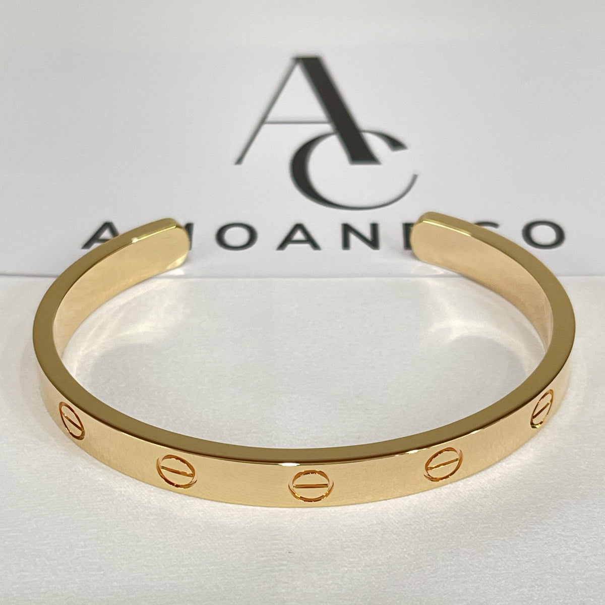 DIANA LOVE BRACELET 6.1MM OPEN CUFF