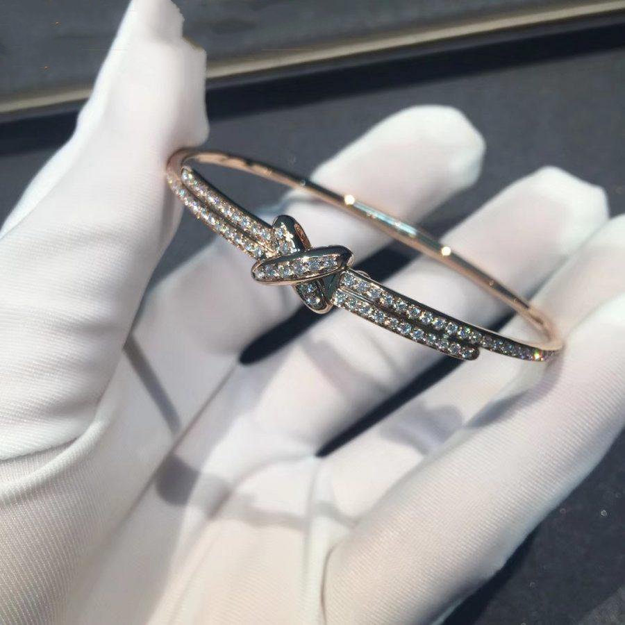 DIANA JEUX DE BRACELET DIAMONDS PINK GOLD