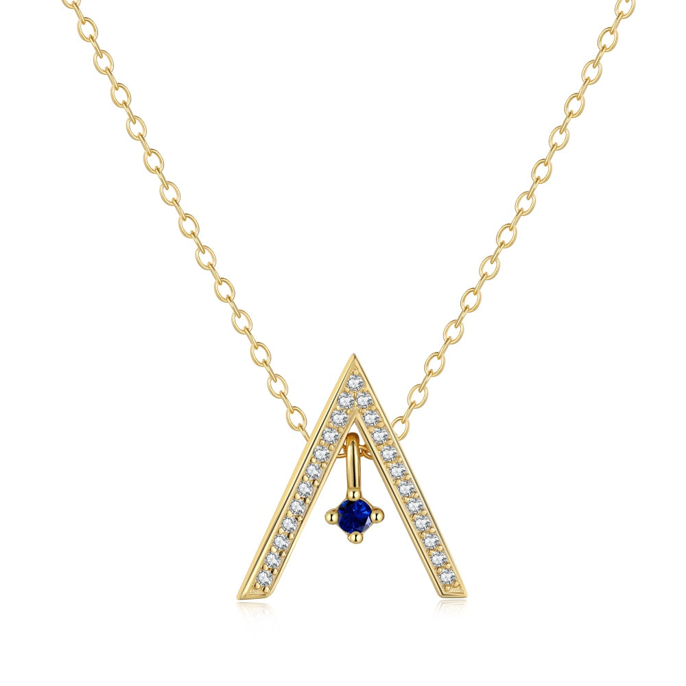 [HOT]Sparkling "A" Shape Necklace