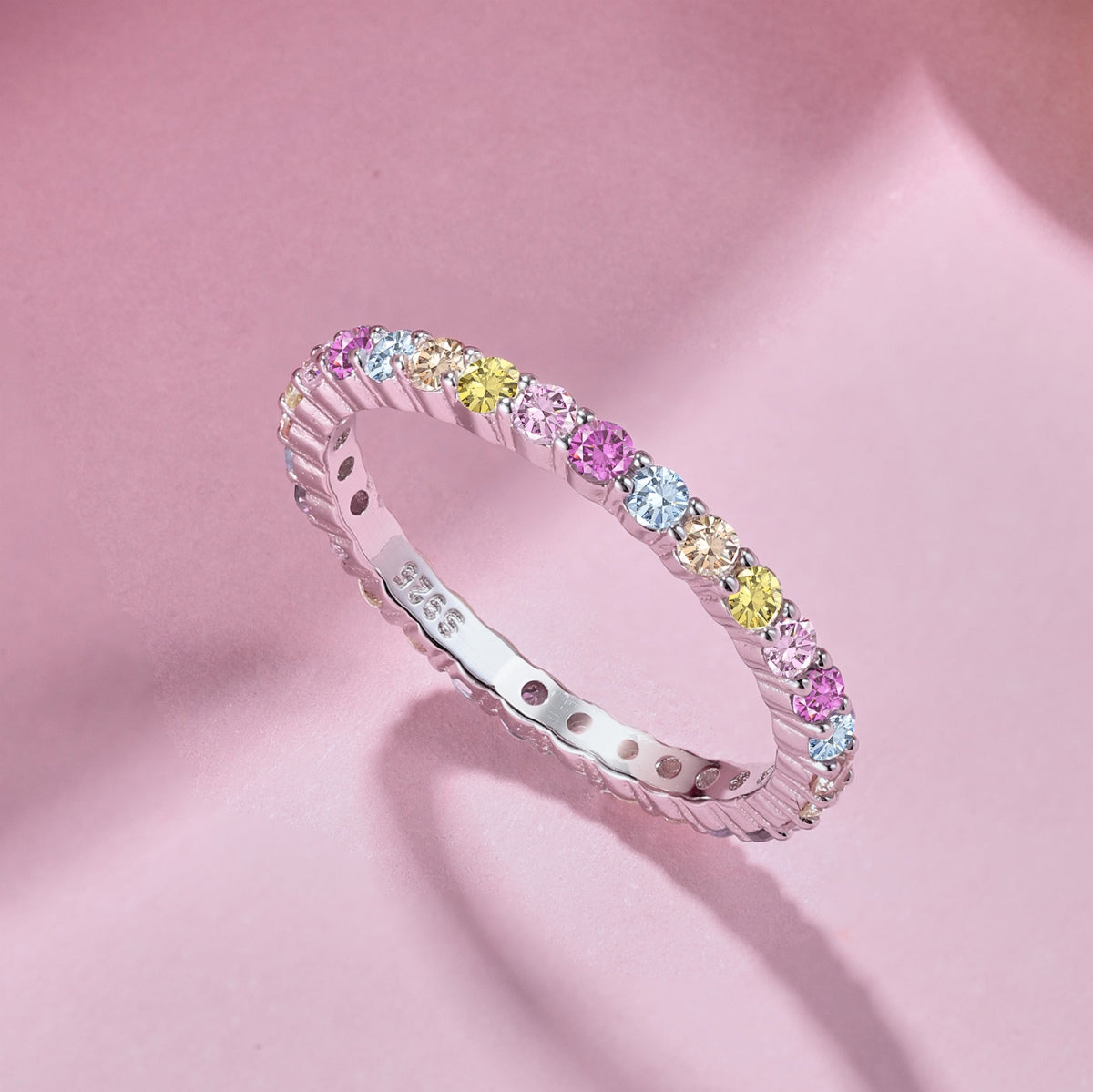 [HOT]Elegant Vivid Round Cut Daily Ring