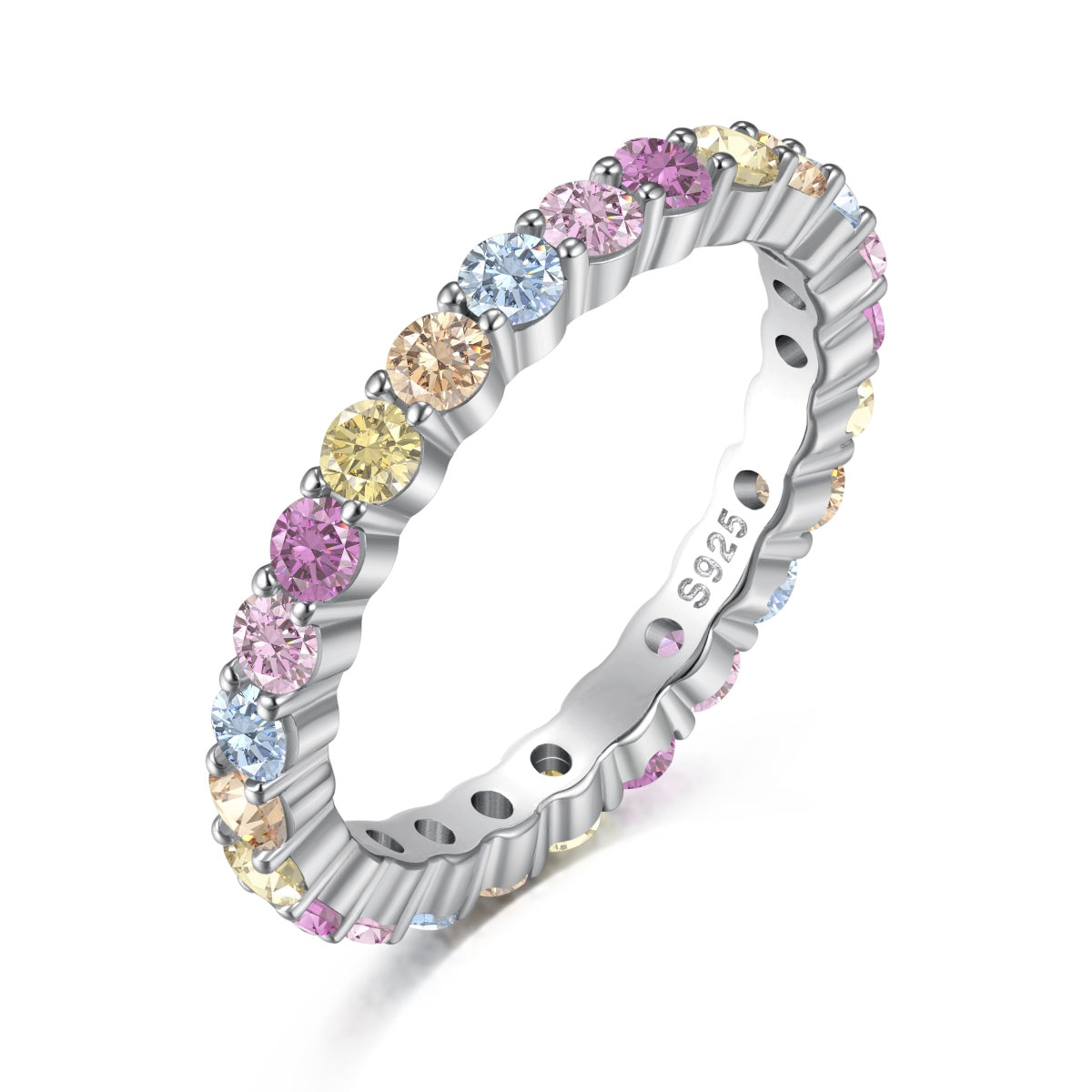 [HOT]Elegant Vivid Round Cut Daily Ring