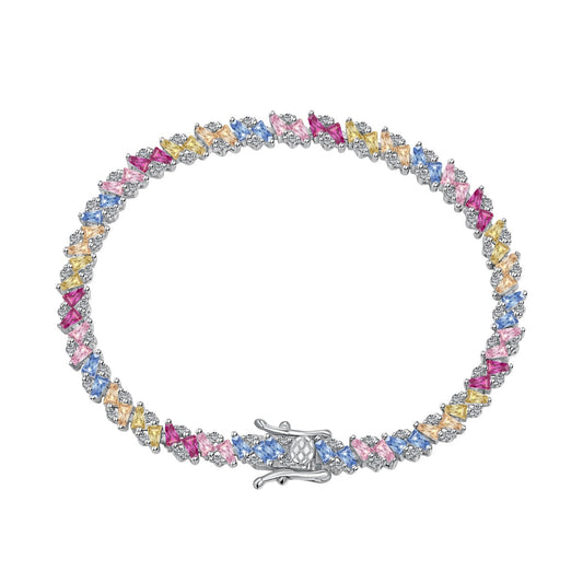 [HOT]Ornate Sparkling Multi Cut Party Bracelet