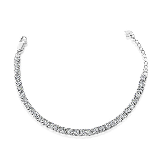 [HOT]Sparkling Radiant Princess Cut Tennis Bracelet