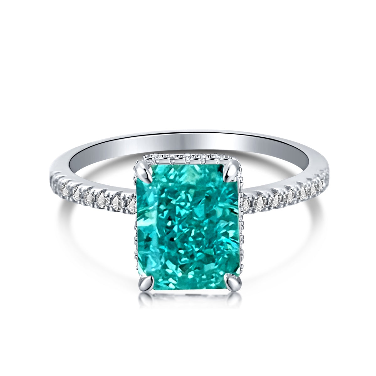 [HOT]4.0 Carat Luxurious Engagement Ring