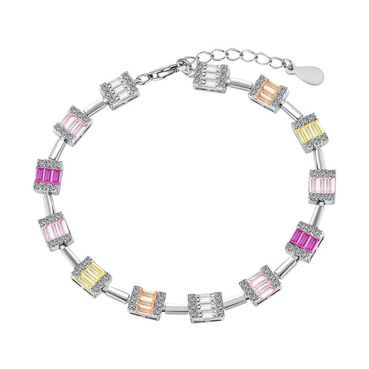 [HOT]Dainty Charming Emerald Cut Daily Bracelet