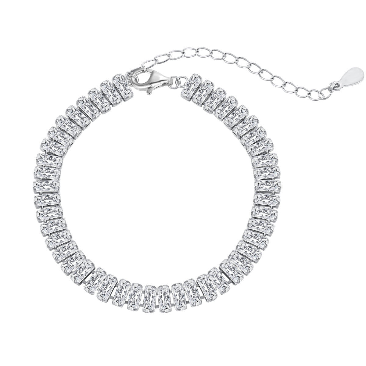 [HOT]Exquisite Emerald Cut Daily Bracelet