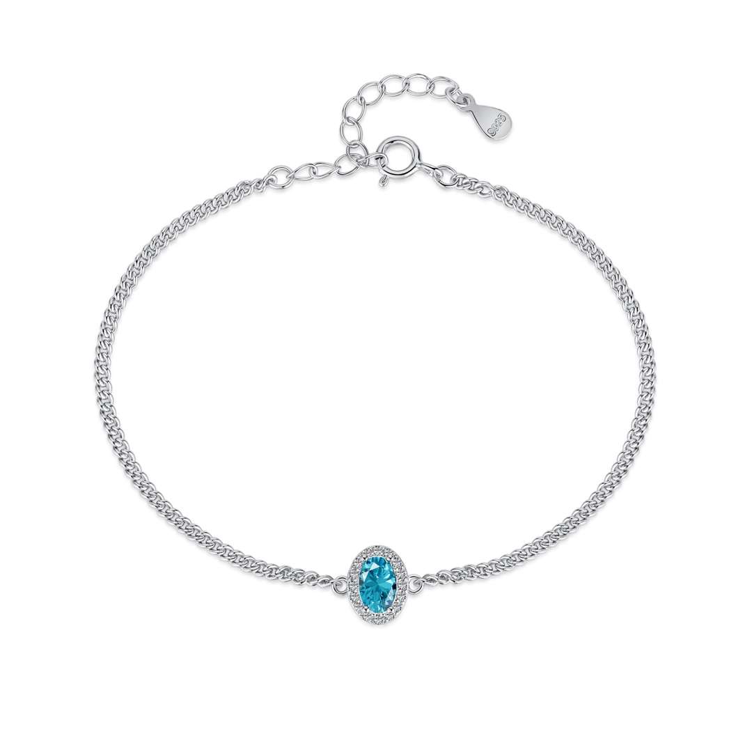 [HOT]Exquisite Oval Shape Bracelet