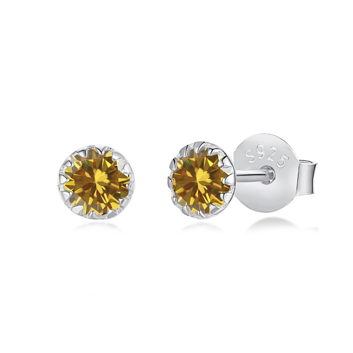 [HOT]Sparkling Colorful Round Shape Earrings