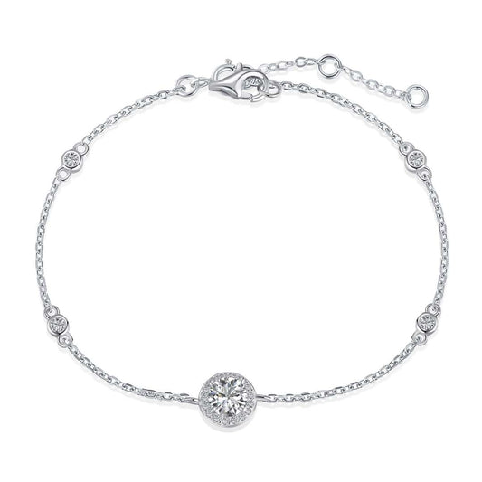 [HOT]Dazzling Round Cut Shape Bracelet