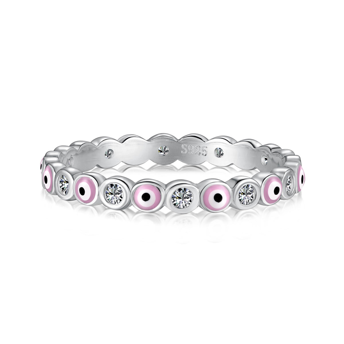 [HOT]Sparkling Vibrant Round Shape Daily Ring