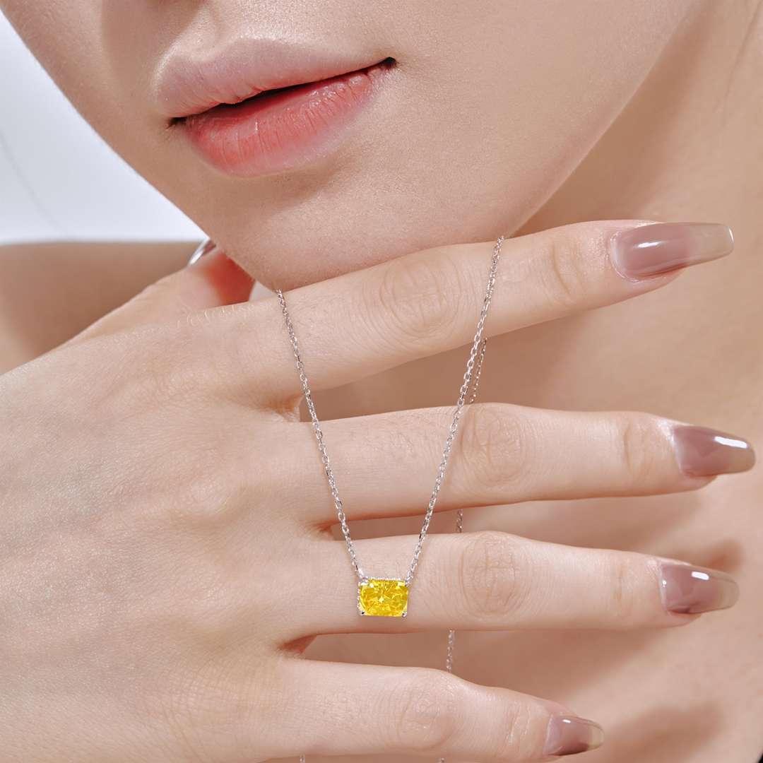 [HOT]Luxurious Square Shape Colorful Necalack