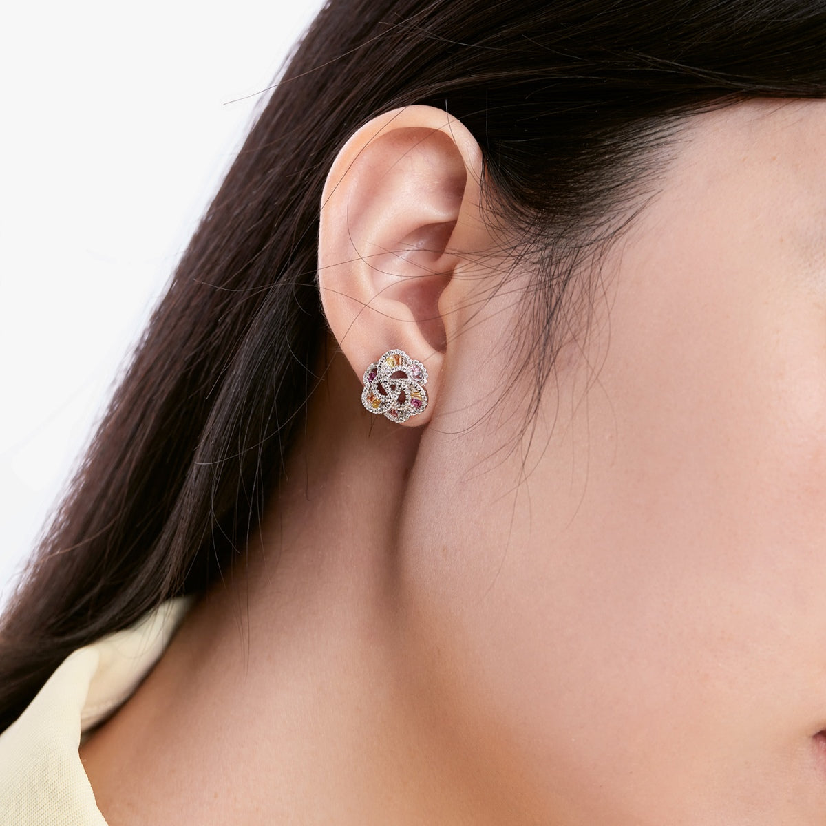 [HOT]Exquisite Flower Shape Daily Earrings