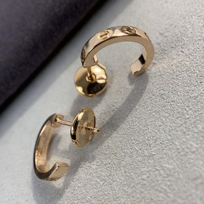 DIANA LOVE EARRINGS 2.65MM PINK GOLD
