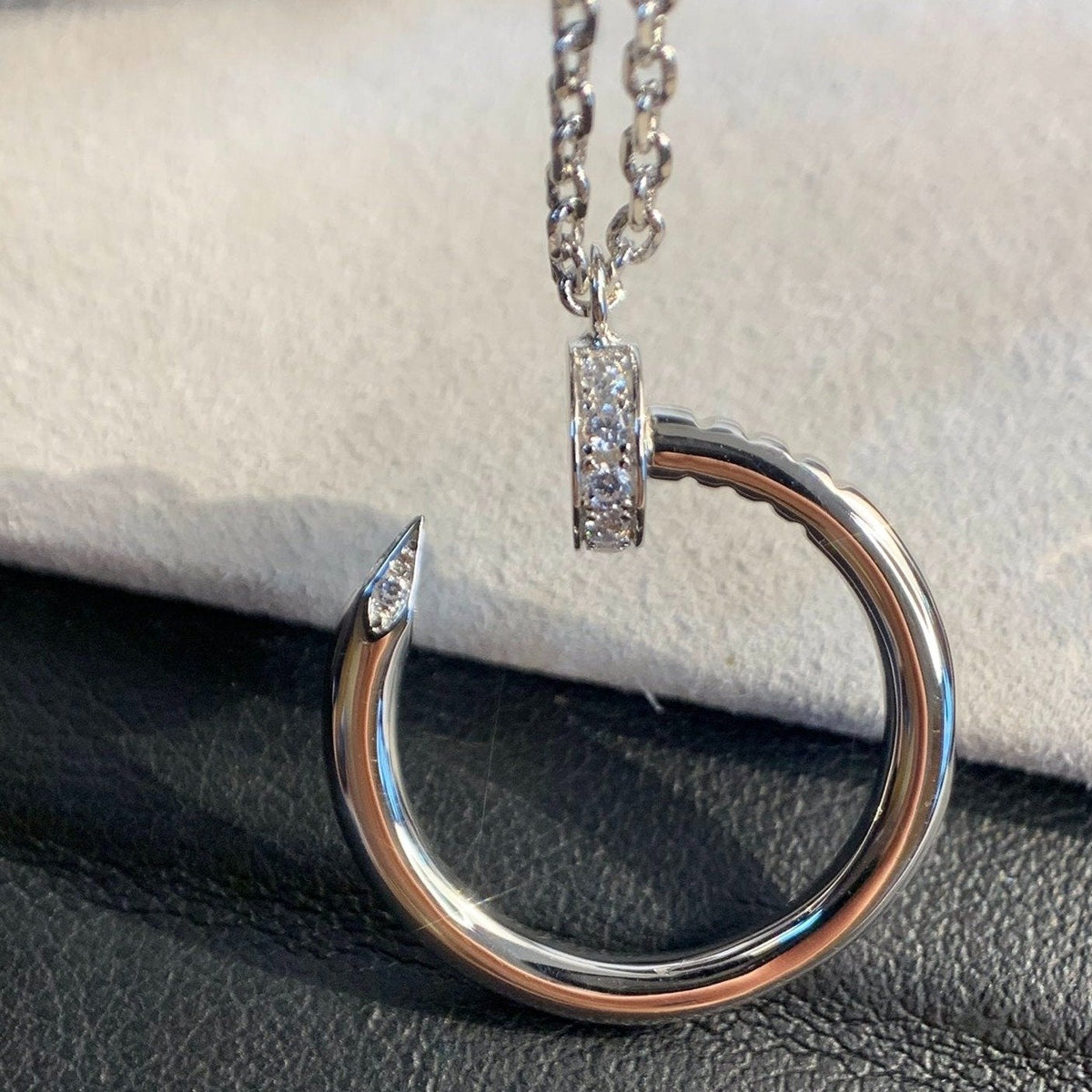 DIANA JUSTE NECKLACE SILVER