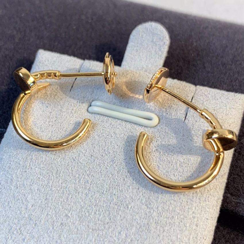 DIANA JUSTE EARRINGS PINK GOLD