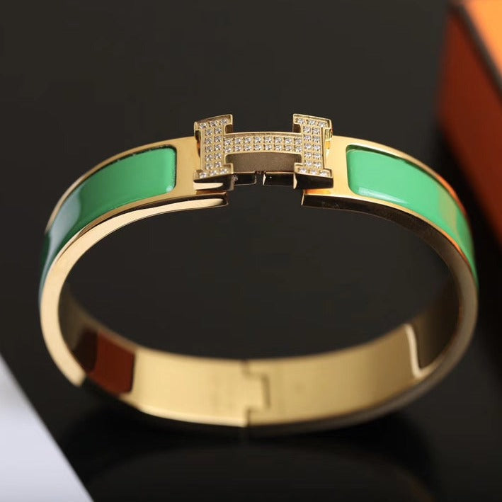 DIANA H BRACELET GOLD DIAMOND