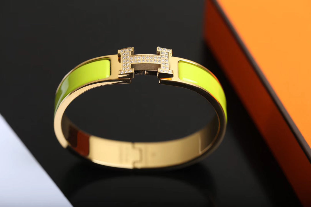 DIANA H BRACELET GOLD DIAMOND