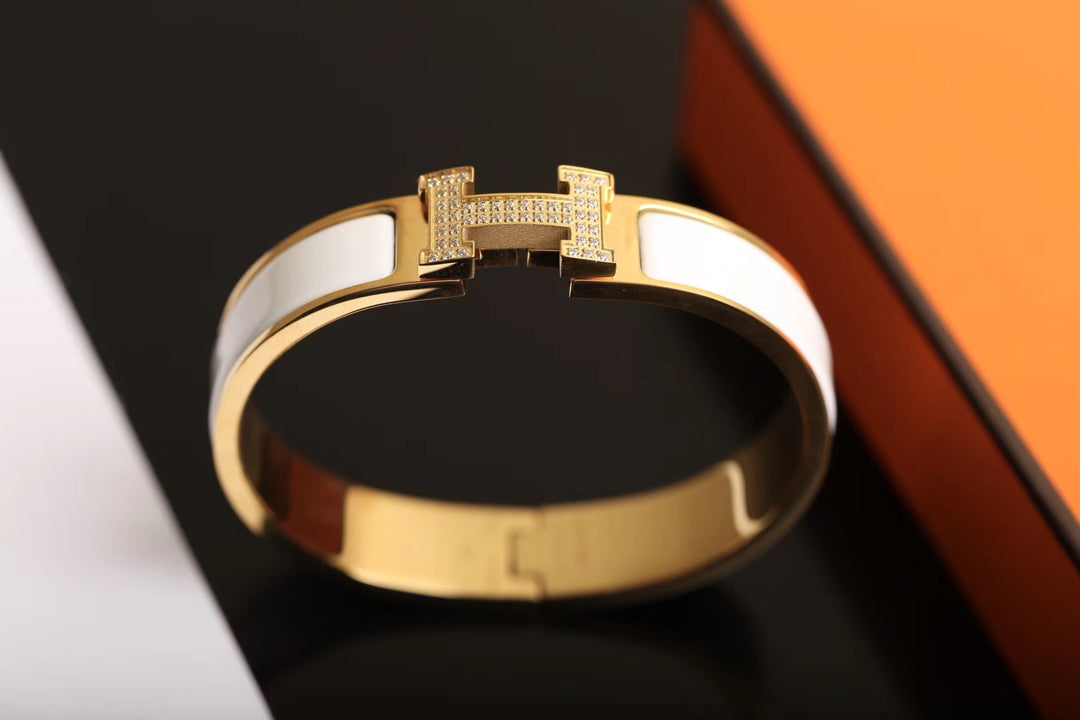 DIANA H BRACELET GOLD DIAMOND