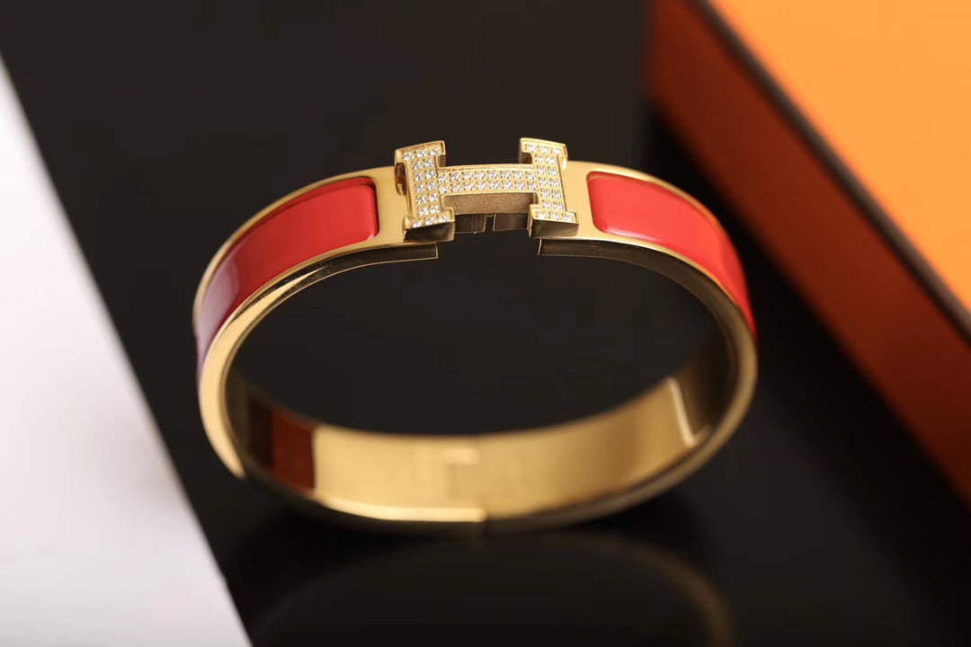 DIANA H BRACELET GOLD DIAMOND