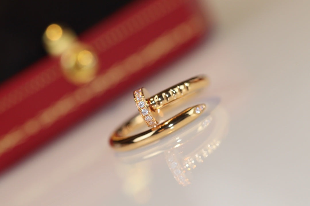 DIANA JUSTE RING 2.65MM GOLD DIAMOND