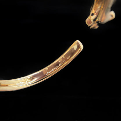 DIANA PANTHERE GOLD OPEN BRACELET
