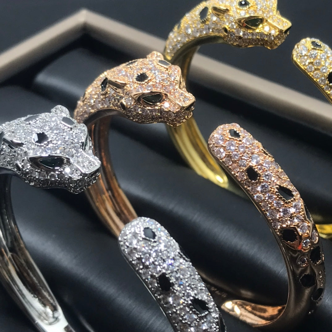 DIANA PANTHERE BIG BRACELET DIAMONDS