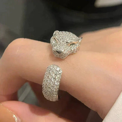 DIANA PANTHERE 5.5MM ALL DIAMOND RING