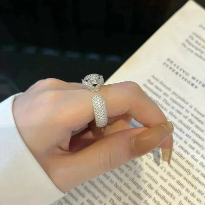 DIANA PANTHERE 5.5MM ALL DIAMOND RING
