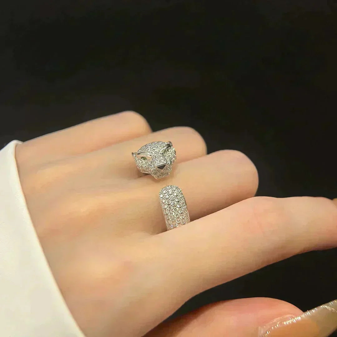 DIANA PANTHERE 5.5MM ALL DIAMOND RING