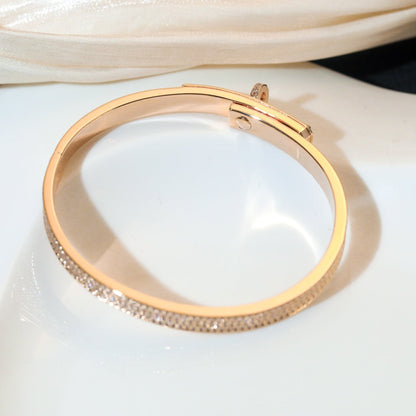 DIANA KELLY BRACELET DIAMOND PAVED