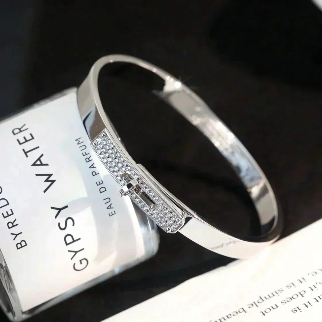 DIANA KELLY SILVER DIAMOND BRACELET