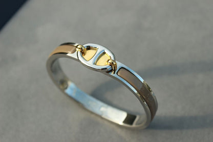 DIANA CLIC CHAINE SILVER BRACELET