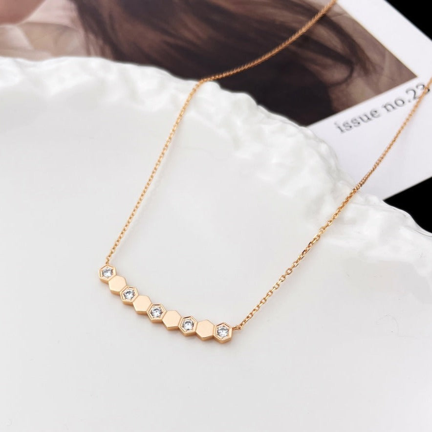 DIANA BEE MY LOVE DIAMOND NECKLACE