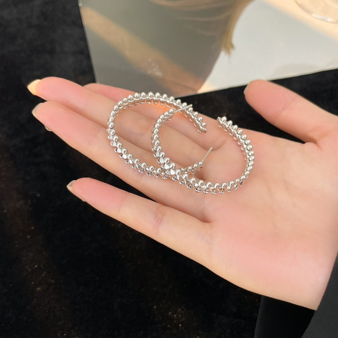 DIANA CLASH HOOP EARRINGS