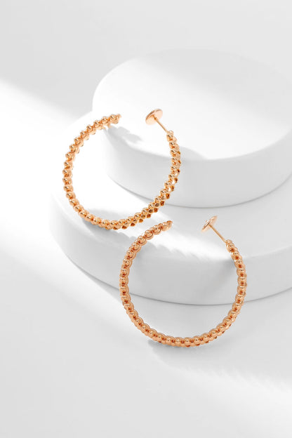 DIANA CLASH HOOP EARRINGS