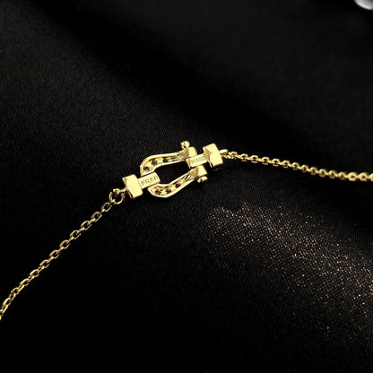 DIANA FORCE 10 FULL DIAMOND BUCKLE CHAIN LINK MINI MODEL