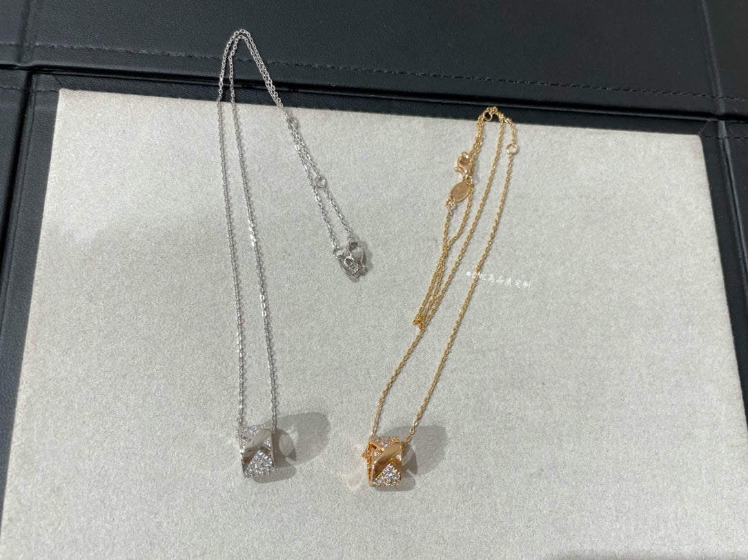 DIANA LIENS EVIDENCE DIAMOND PAVED NECKLACE