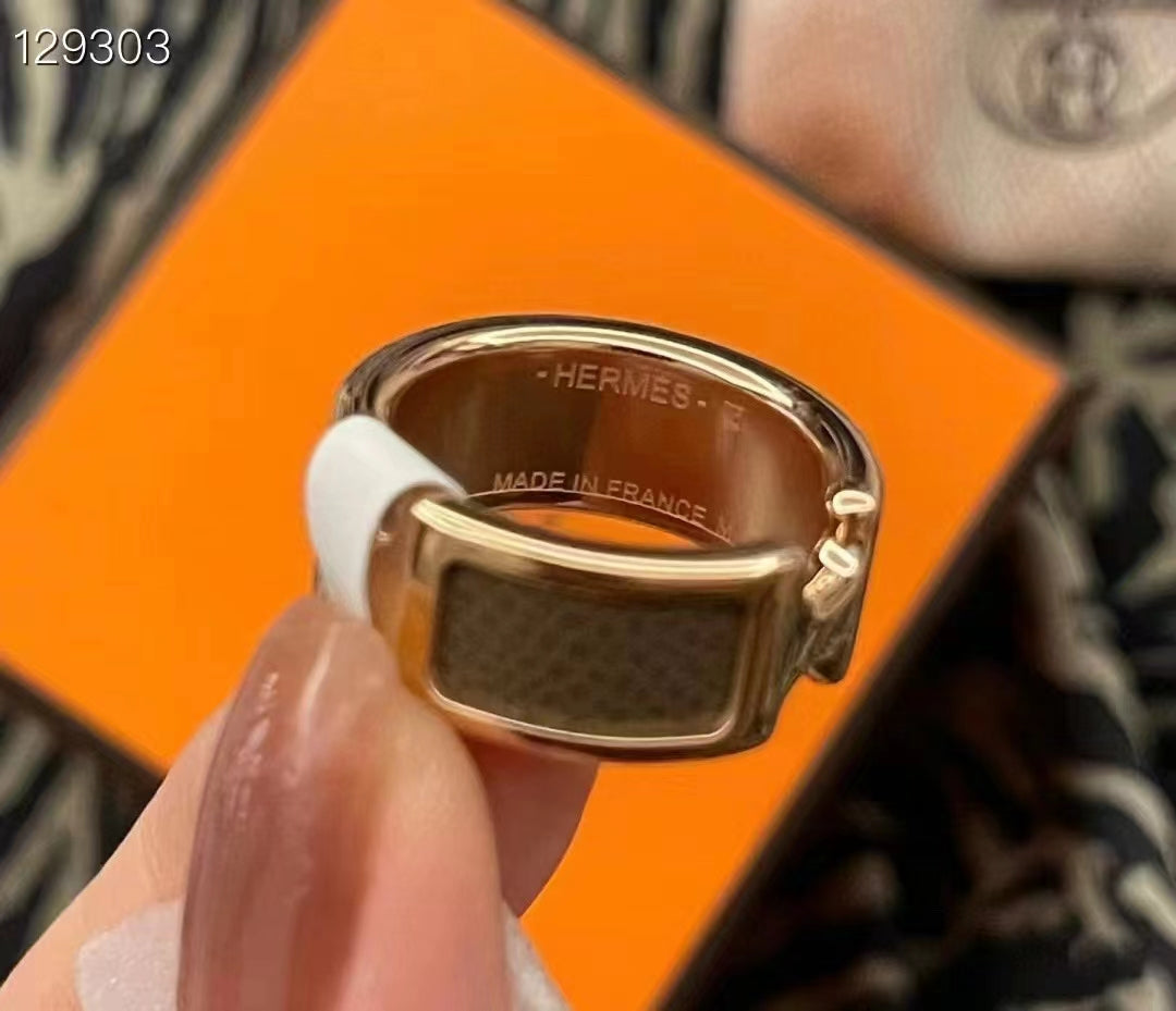 DIANA OLYMPE PINK GOLD RING