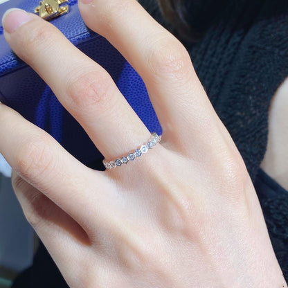 DIANA BEE LOVE DIAMOND PAVED SMALL RING