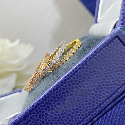 DIANA BEE LOVE DIAMOND PAVED SMALL RING