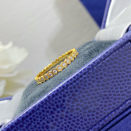DIANA BEE LOVE DIAMOND PAVED SMALL RING