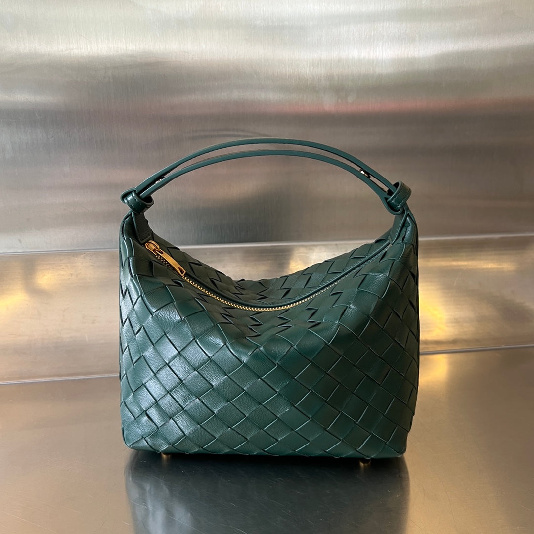 WALLACE 22 BAG DARK GREEN CALFSKIN