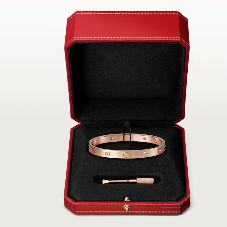DIANA LOVE BRACELET 6.1MM 4 DIAMONDS