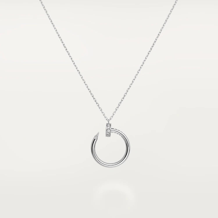 DIANA JUSTE NECKLACE SILVER