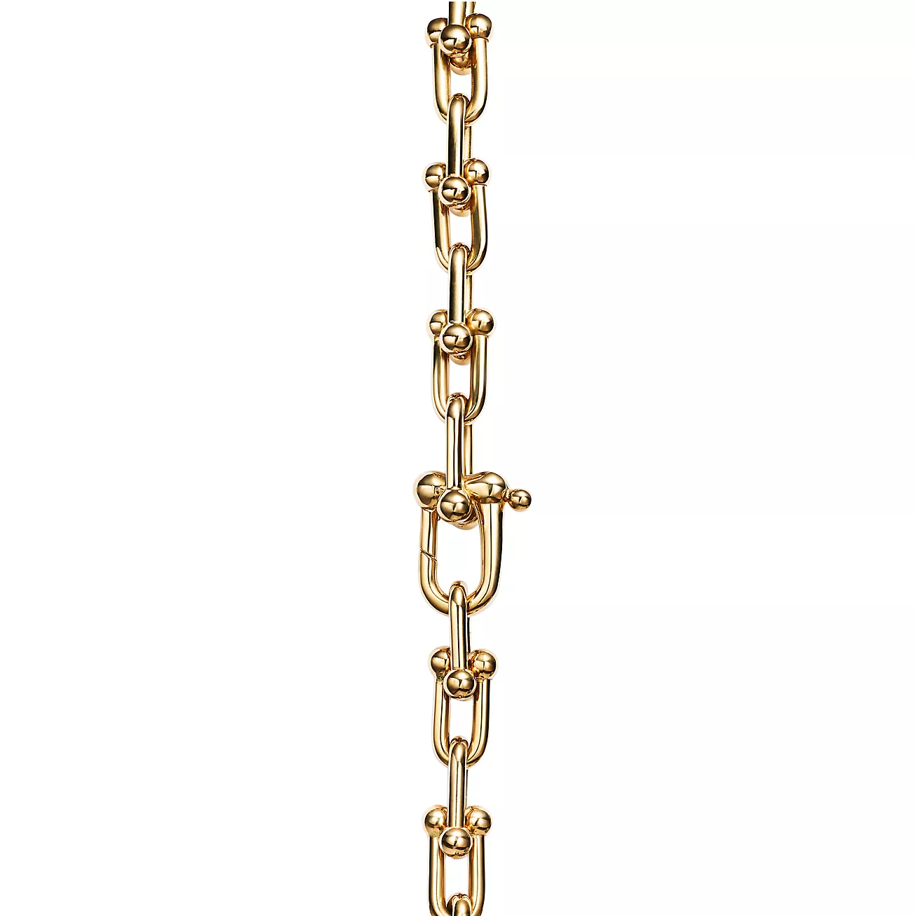 HARDWEAR SMALL LINK 26 MOTIF GOLD BRACELET