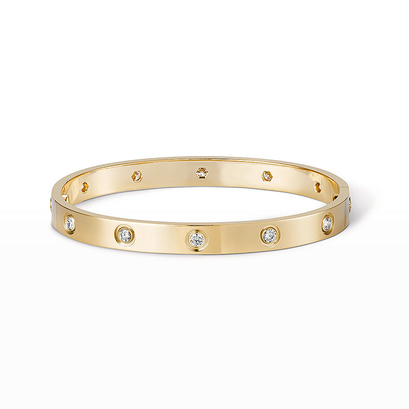 DIANA LOVE BRACELET 6.1MM 10 DIAMONDS