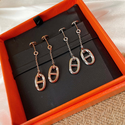DIANA CHAINE TASSEL EARRINGS