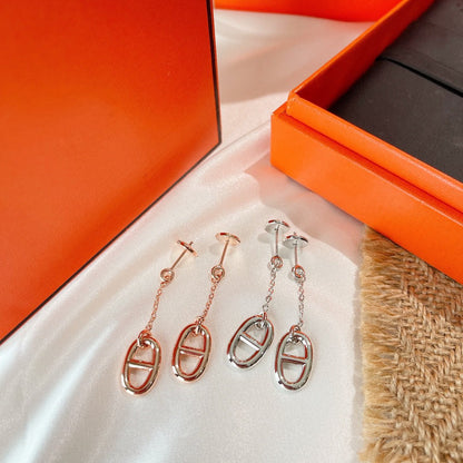 DIANA CHAINE TASSEL EARRINGS
