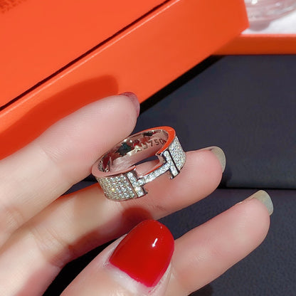DIANA H RING FULL DIAMOND